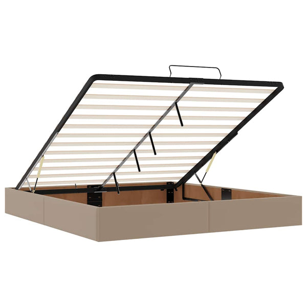 Ottoman Bett mit Matratzen & LEDs 200x200cm