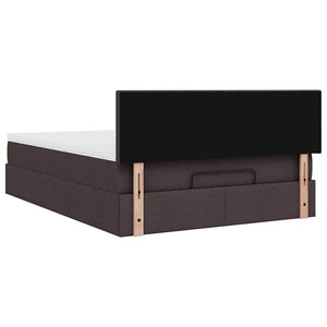 Ottoman Bett mit Matratze & LEDs 140x190 cm