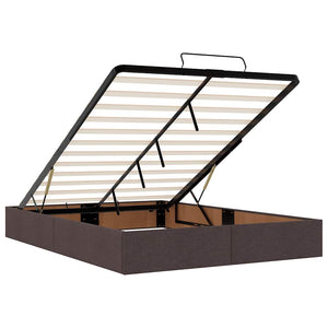 Ottoman Bett mit Matratze & LEDs 140x190 cm