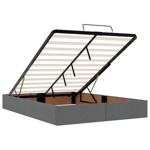 Ottomane Bett mit Matratze & LEDs 140x200 cm