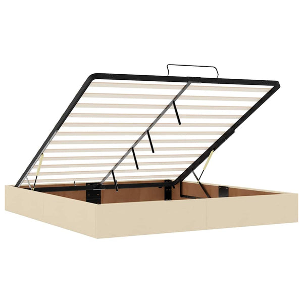 Ottoman Bett mit Matratze & LEDs 160x200 cm