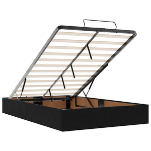 Ottomane Bett mit Matratze & LEDs 120x190cm