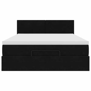 Ottoman Bett mit Matratze & LEDs 140x190 cm