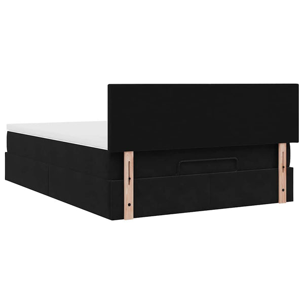 Ottoman Bett mit Matratze & LEDs 140x200 cm