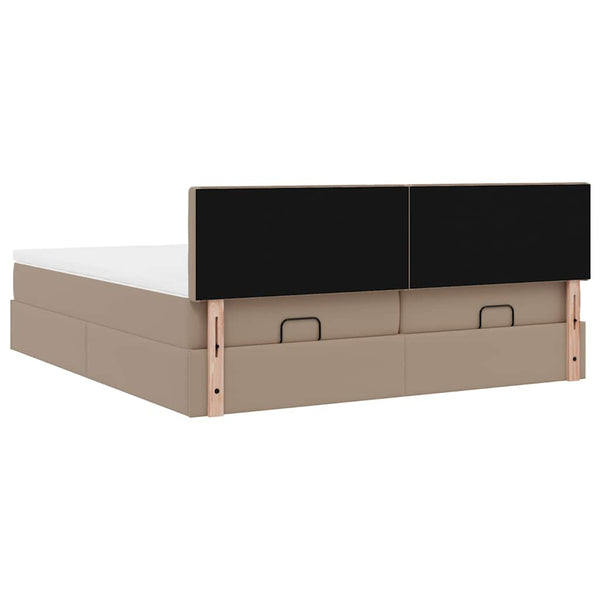 Ottoman Bett 160x200cm mit Matratze & LED