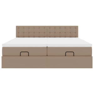 Ottoman Bett 160x200cm mit Matratze & LED