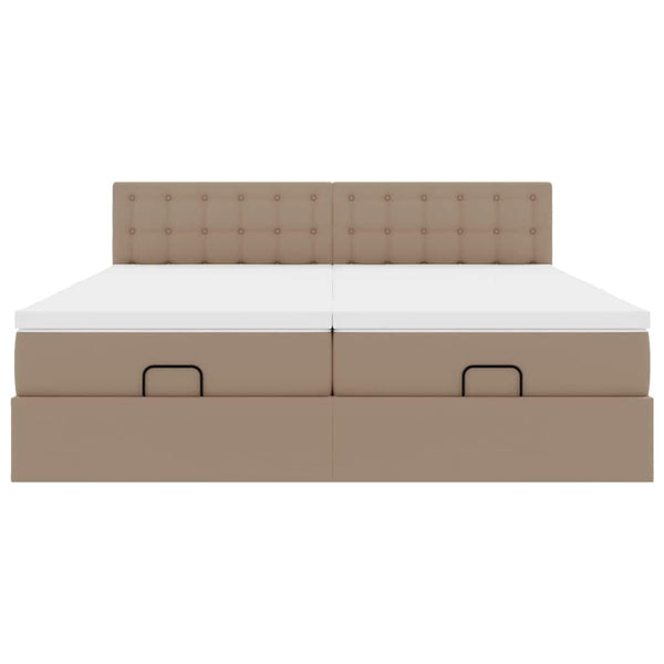 Ottoman Bett 160x200cm mit Matratze & LED
