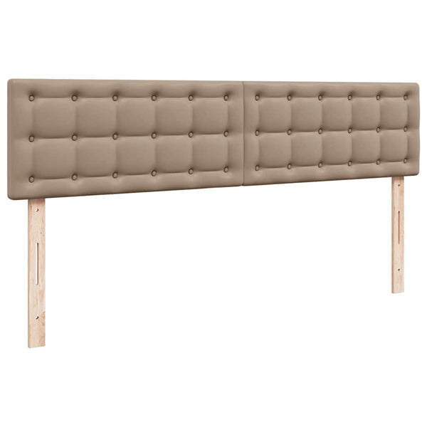 Ottoman Bett 180x200cm mit Matratzen & LEDs Cappuccino