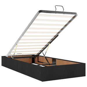 Ottoman Bett mit Matratzen & LEDs 160x200 cm