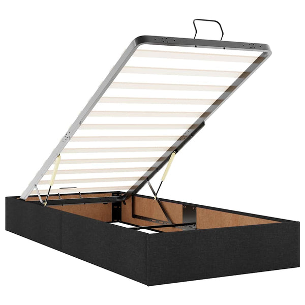 Ottoman Bett mit Matratzen & LEDs 160x200 cm