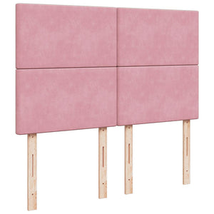 Ottoman Bett mit Matratze Rosa 140x190 cm