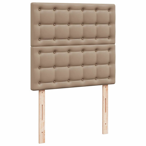 Ottoman Bett mit Matratze & LED 100x200 Kunstleder