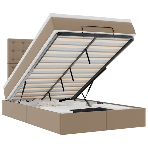 Ottoman Bett 120x190cm mit Matratze & LED