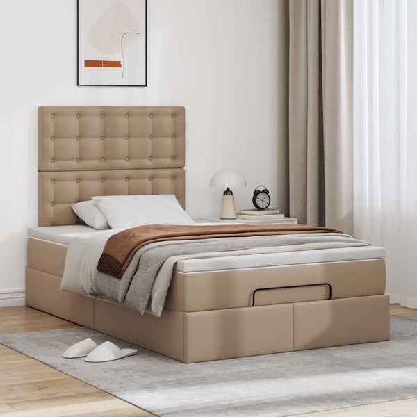 Ottoman Bett 120x190cm mit Matratze & LED