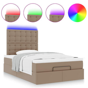 Ottoman Bett 120x190cm mit Matratze & LED