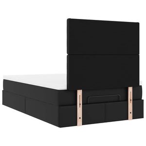 Ottoman Bett 120x200 cm mit Matratze & LED