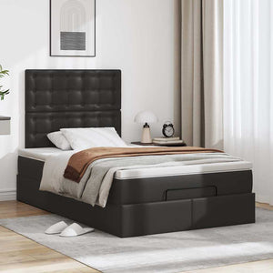 Ottoman Bett 120x200 cm mit Matratze & LED