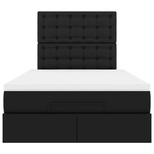 Ottoman Bett 120x200 cm mit Matratze & LED