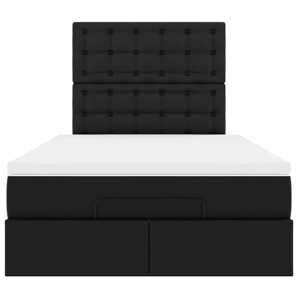 Ottoman Bett 120x200 cm mit Matratze & LED