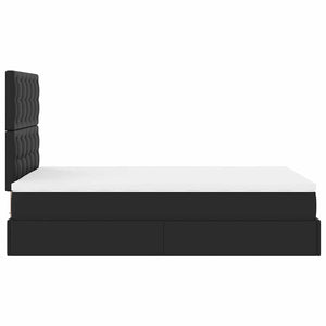 Ottoman Bett 120x200 cm mit Matratze & LED