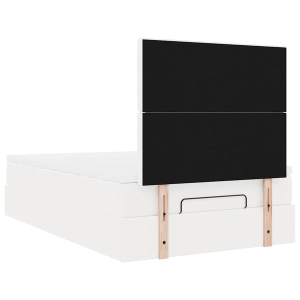 Ottoman Bett mit Matratze & LEDs 120x200 cm