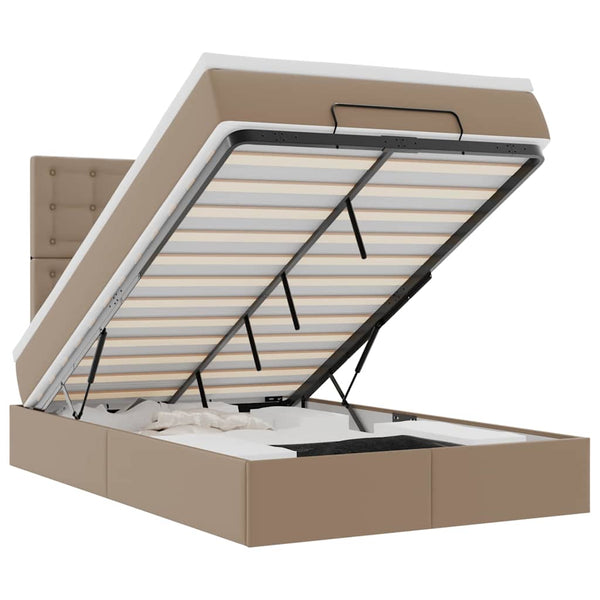 Ottoman Bett 120x200cm mit Matratze & LED