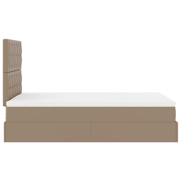 Ottoman Bett 120x200cm mit Matratze & LED