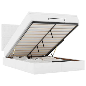 Ottoman Bett 140x190 cm mit Matratze & LED