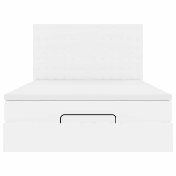 Ottoman Bett 140x190 cm mit Matratze & LED