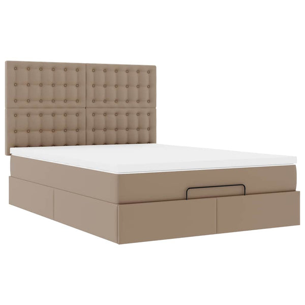Ottoman Bett 140x190cm mit Matratze & LED
