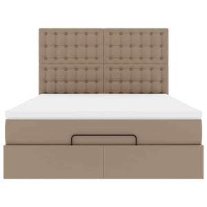 Ottoman Bett 140x190cm mit Matratze & LED
