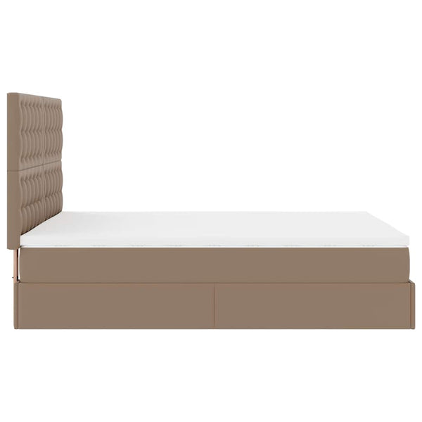 Ottoman Bett 140x190cm mit Matratze & LED