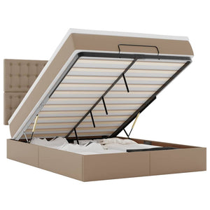 Ottoman Bett 140x200cm mit Matratze & LED