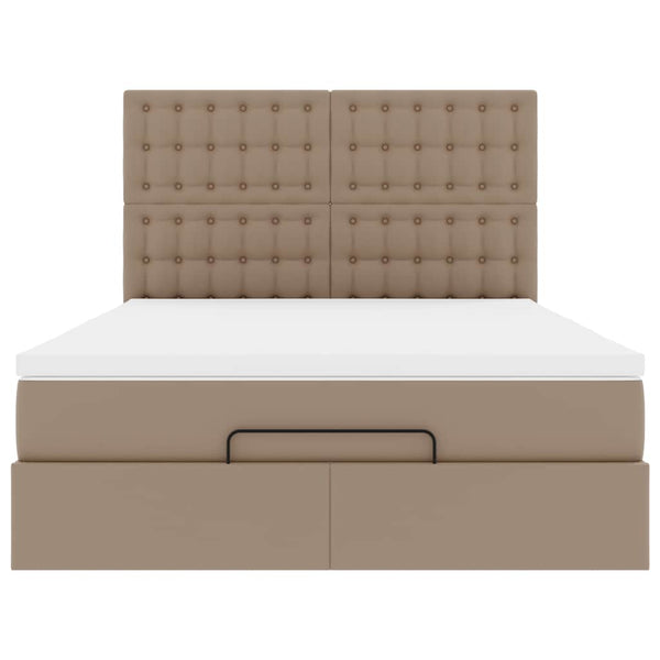 Ottoman Bett 140x200cm mit Matratze & LED