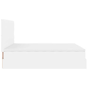 Ottoman Bett mit Matratze & LEDs 160x200 cm