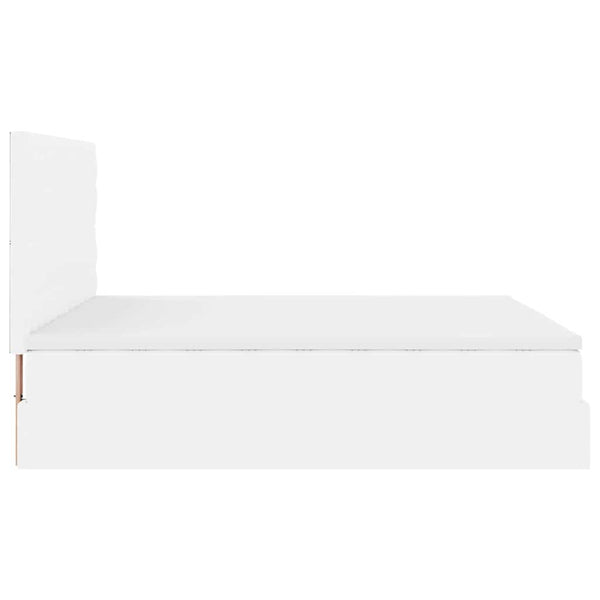 Ottoman Bett mit Matratze & LEDs 160x200 cm