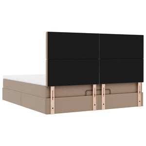 Ottoman Bett 160x200cm mit Matratze & LEDs