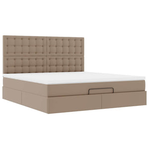 Ottoman Bett 160x200cm mit Matratze & LEDs