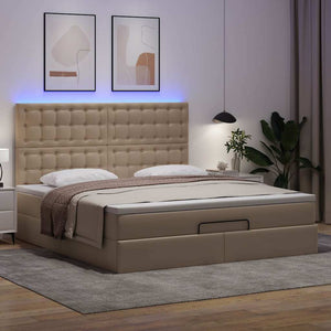 Ottoman Bett 180x200cm mit Matratze & LED