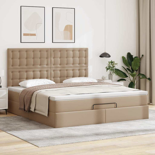 Ottoman Bett 180x200cm mit Matratze & LED