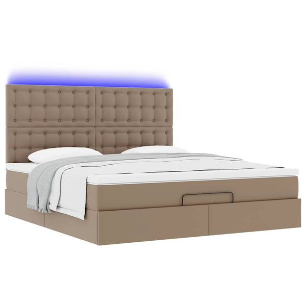 Ottoman Bett 180x200cm mit Matratze & LED