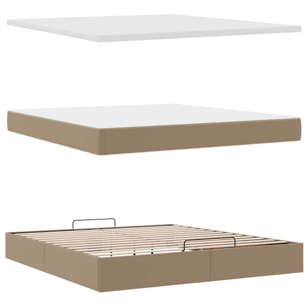 Ottoman Bett 180x200cm mit Matratze & LED
