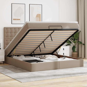 Ottoman Bett 180x200cm mit Matratze & LED