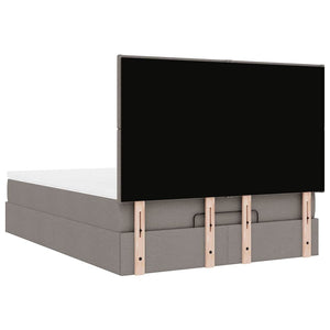 Ottoman Bett mit Matratze & LEDs 140x190 cm