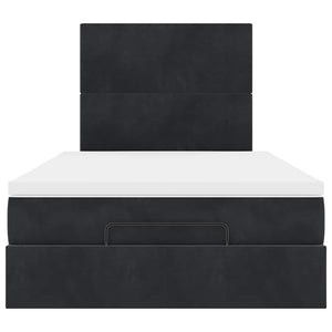 Ottoman Bett mit Matratze & LEDs 120x190 cm
