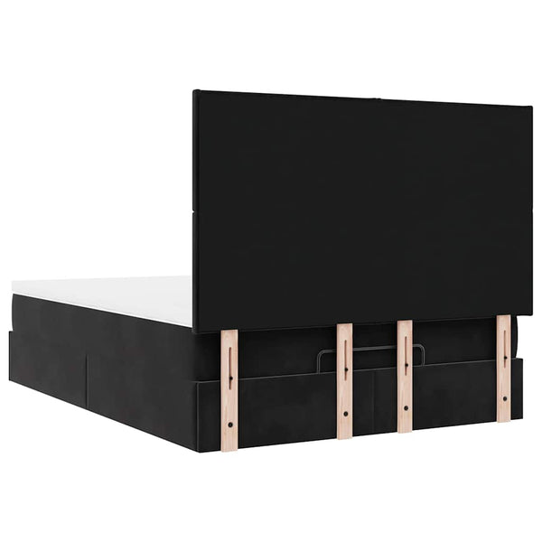 Ottoman Bett mit Matratze & LEDs 140x200 cm