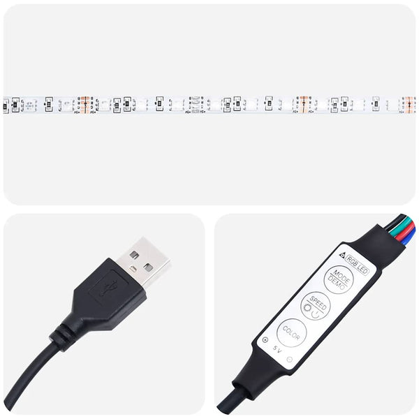 Ottoman Bett mit Matratze & LED Dunkelgrün 140x200 cm