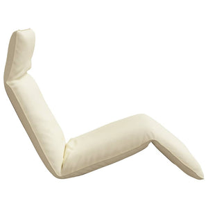 Klappbare Sonnenliege Creme Oxford-Gewebe