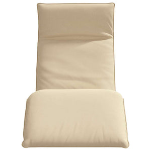 Faltbare Sonnenliege Beige Oxford-Gewebe