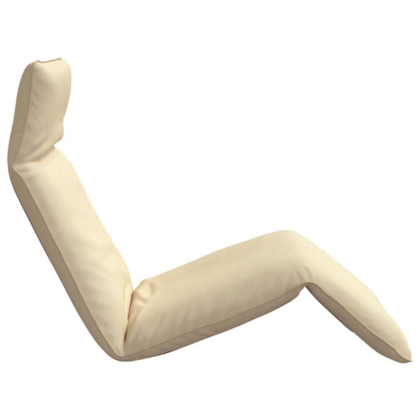 Faltbare Sonnenliege Beige Oxford-Gewebe